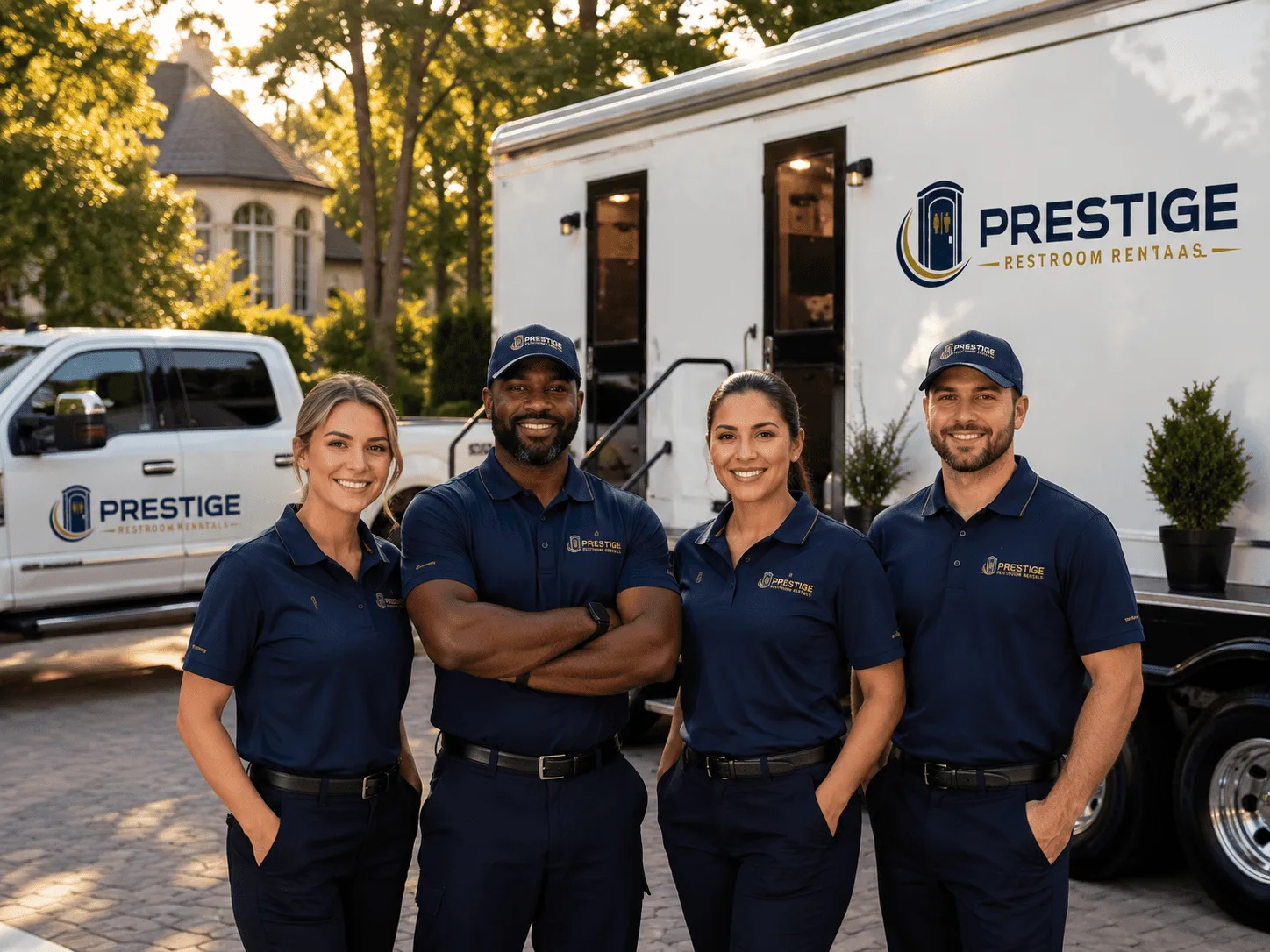 Trusted Luxury Portable Restrooms company in Everton, MO